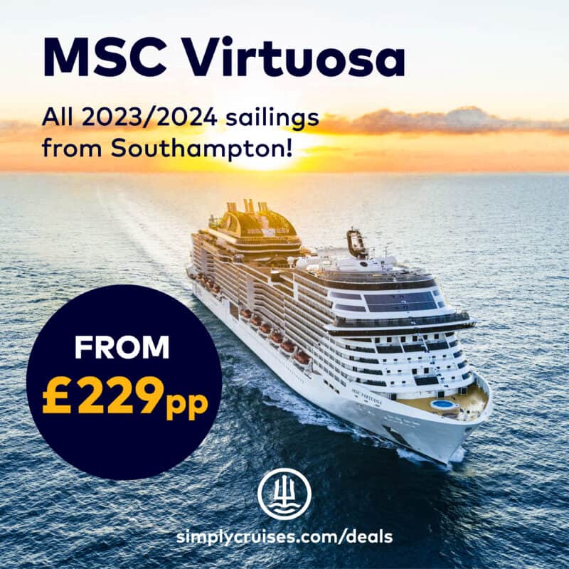 MSC Virtuosa 2023 Deals